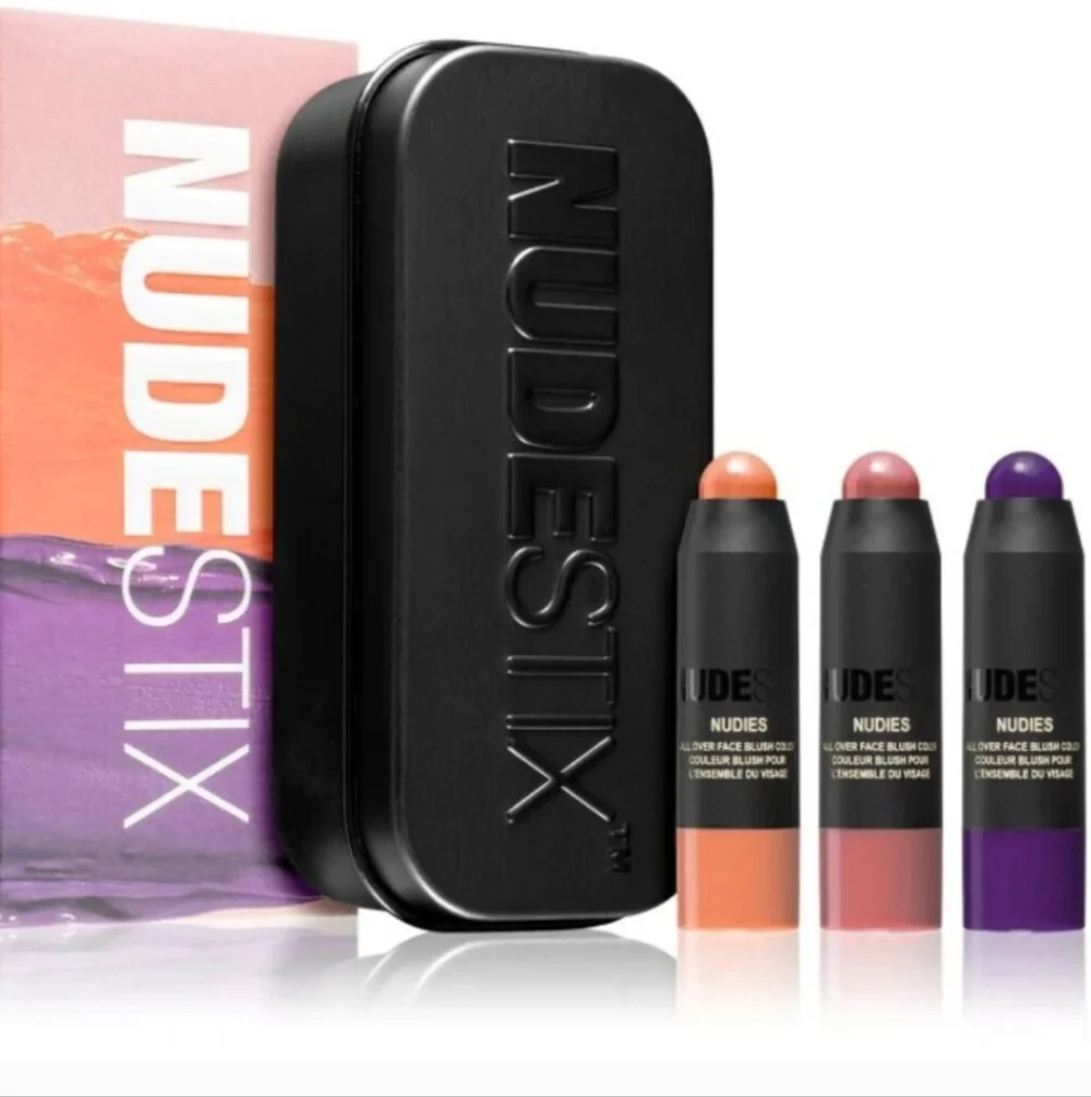 🌺Nudestix Trendy Blush Trio Kit Picante, Rosy Posy, Moodie Blu